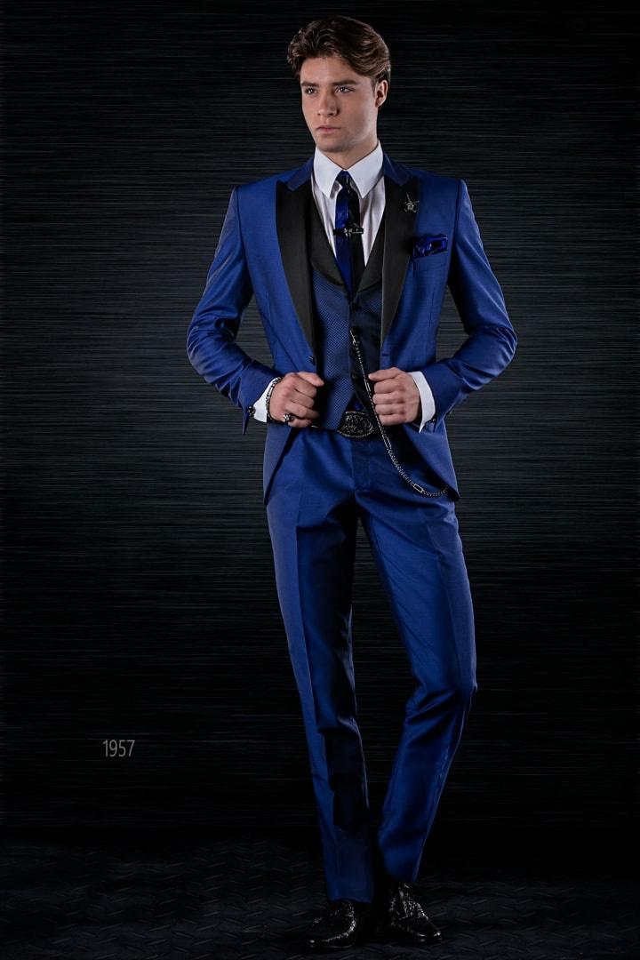 sort plaintiff Converge 45 trajes de novio azules: el color de los diseñadores - bodas.com.mx