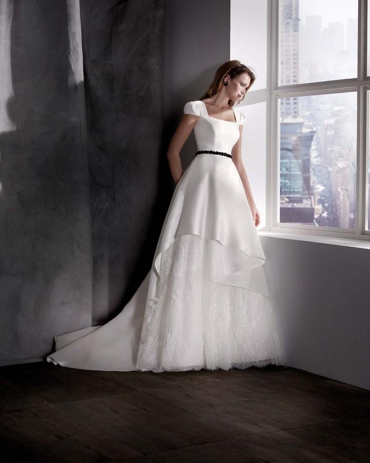 Romper Lavar ventanas Bien educado Vestidos de novia negros? 60 modelos para la lista de deseos - bodas.com.mx