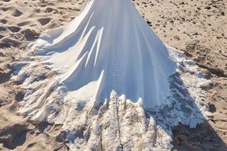 vestidos de novia corte sirenas con espaldas descubierta