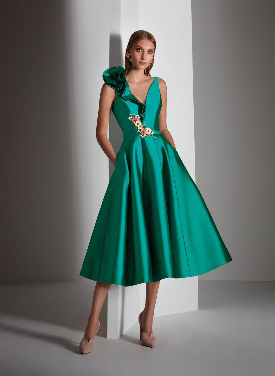 Vestidos De Fiesta Verdes Para Invitadas Bodas Mx