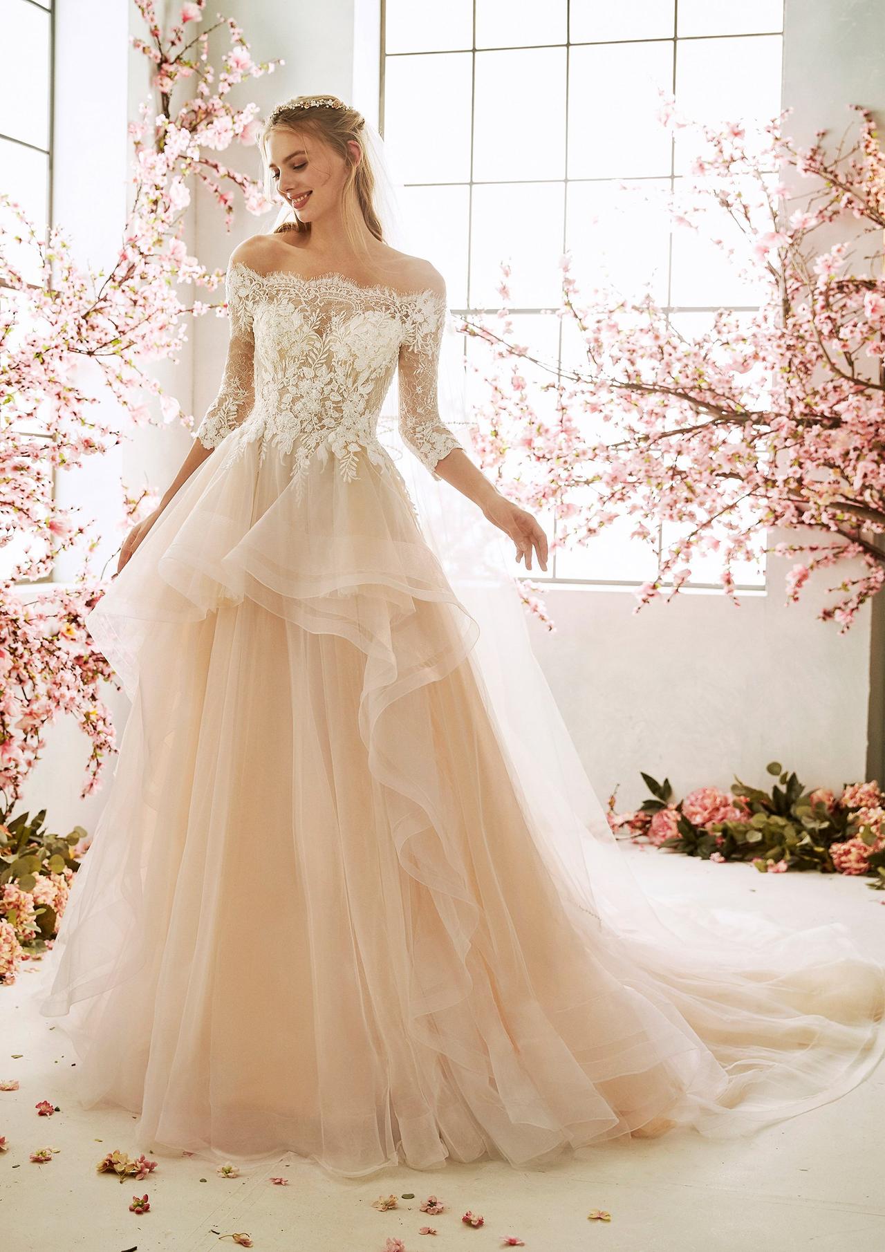 40 vestidos de novia con manga tres cuartos: ideales para todo tipo de  looks 