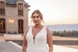 encaje vestidos de novia para gorditas