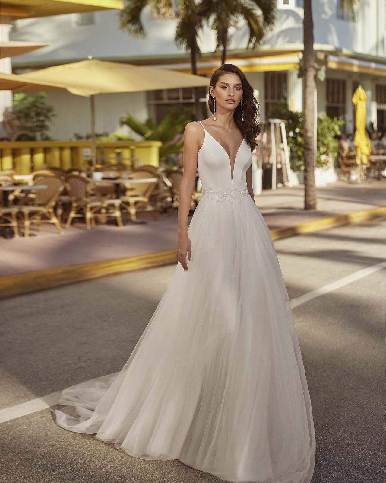 vestido de novia elegante