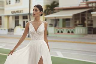 vestidos de novia para playa