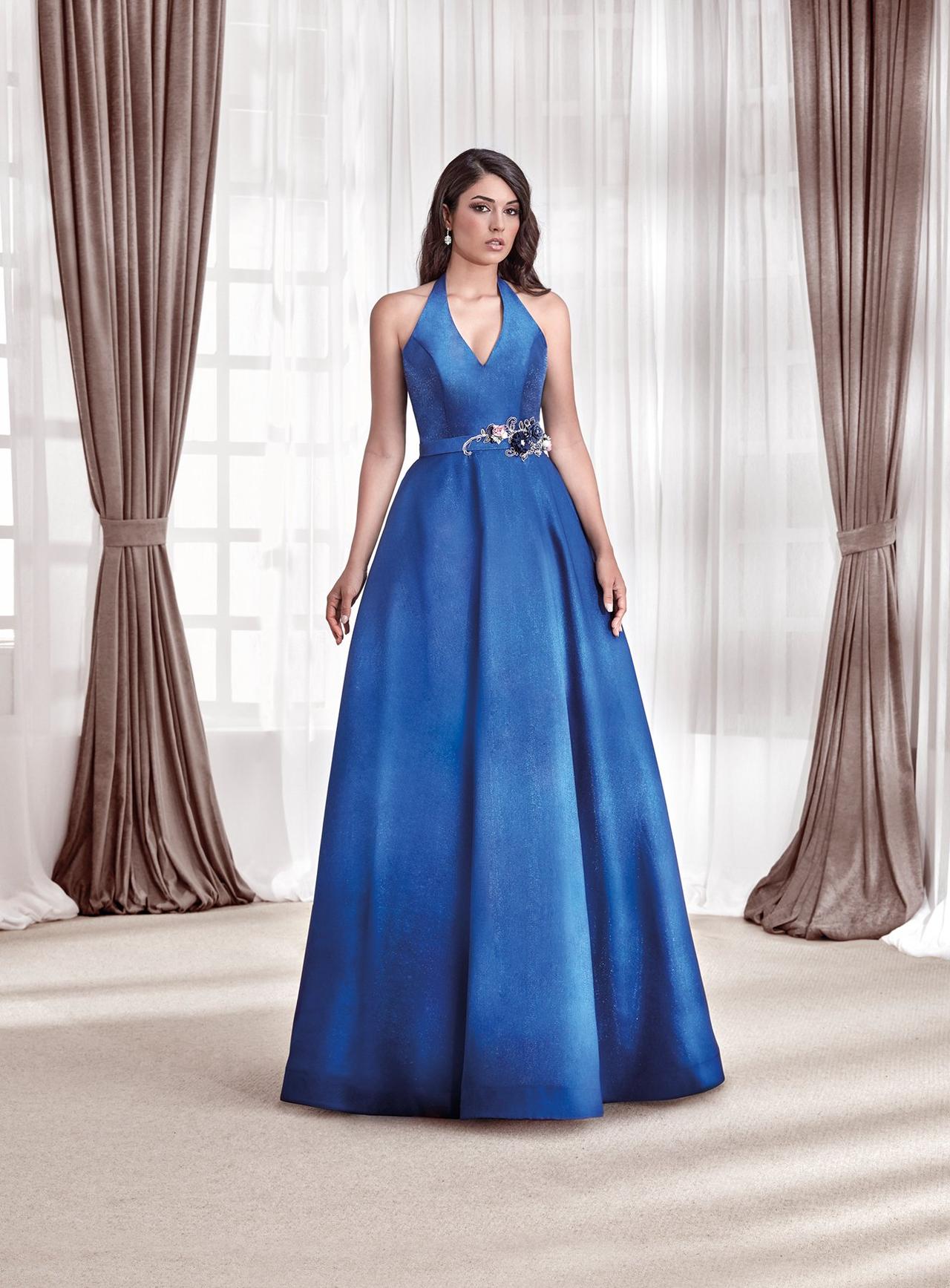 45 vestidos azules de fiesta para un look de invitada de infarto -  