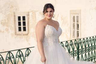 vestidos de novia corte princesa para gorditas