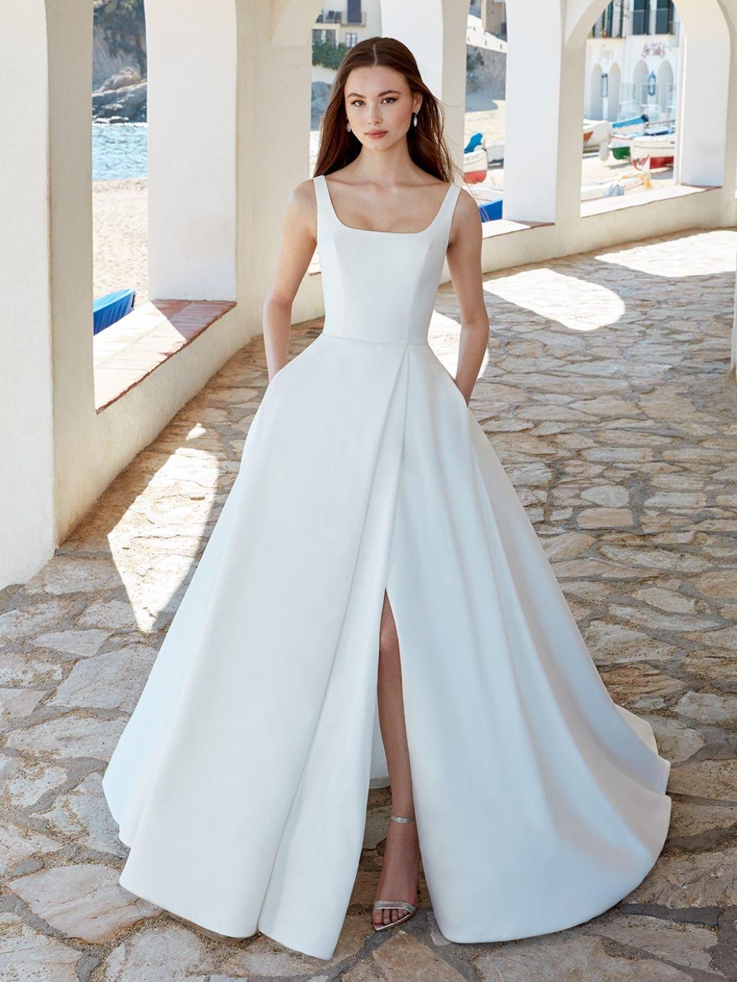 120 vestidos de novia sencillos y muy bonitos 