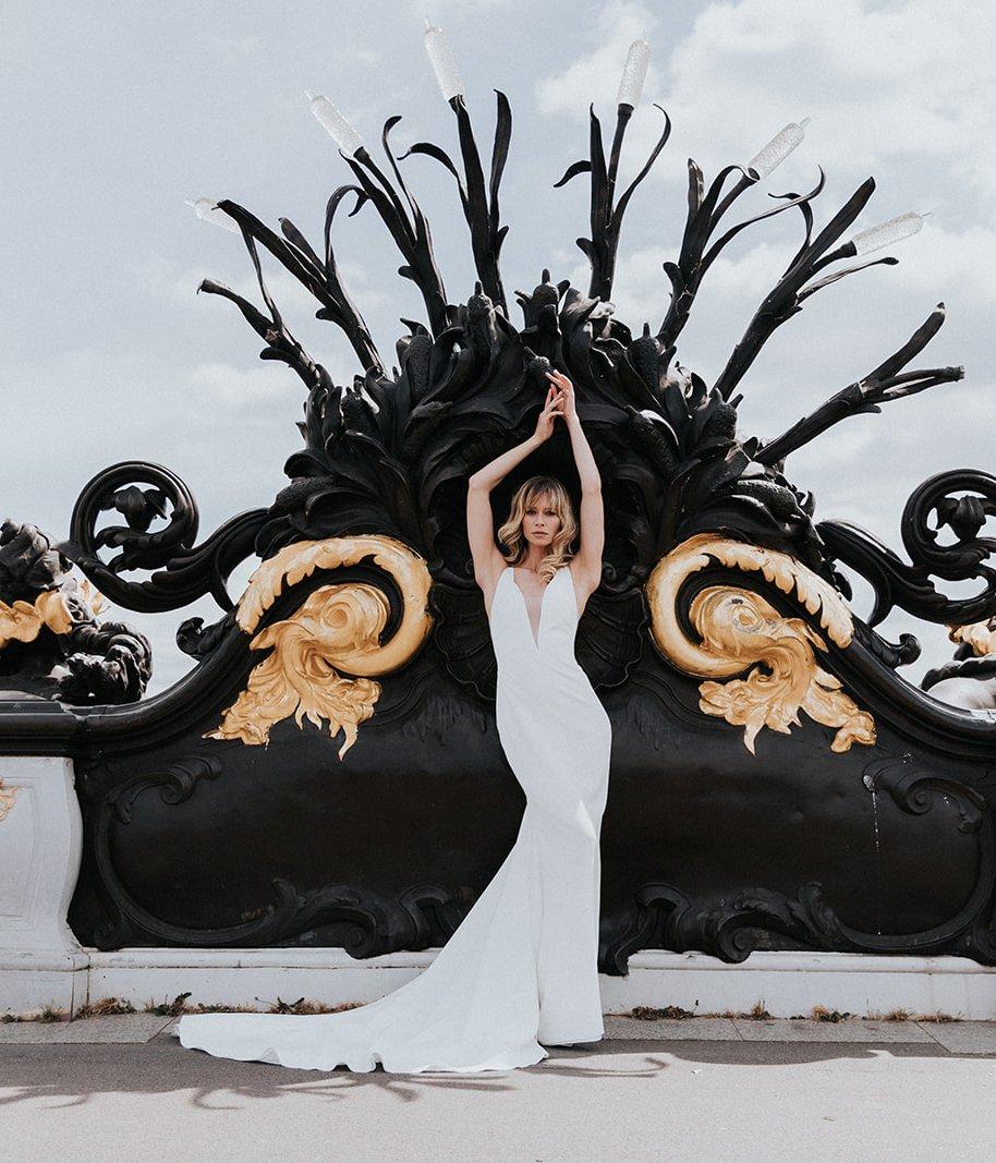 vestidos de novia sencillos y elegantes