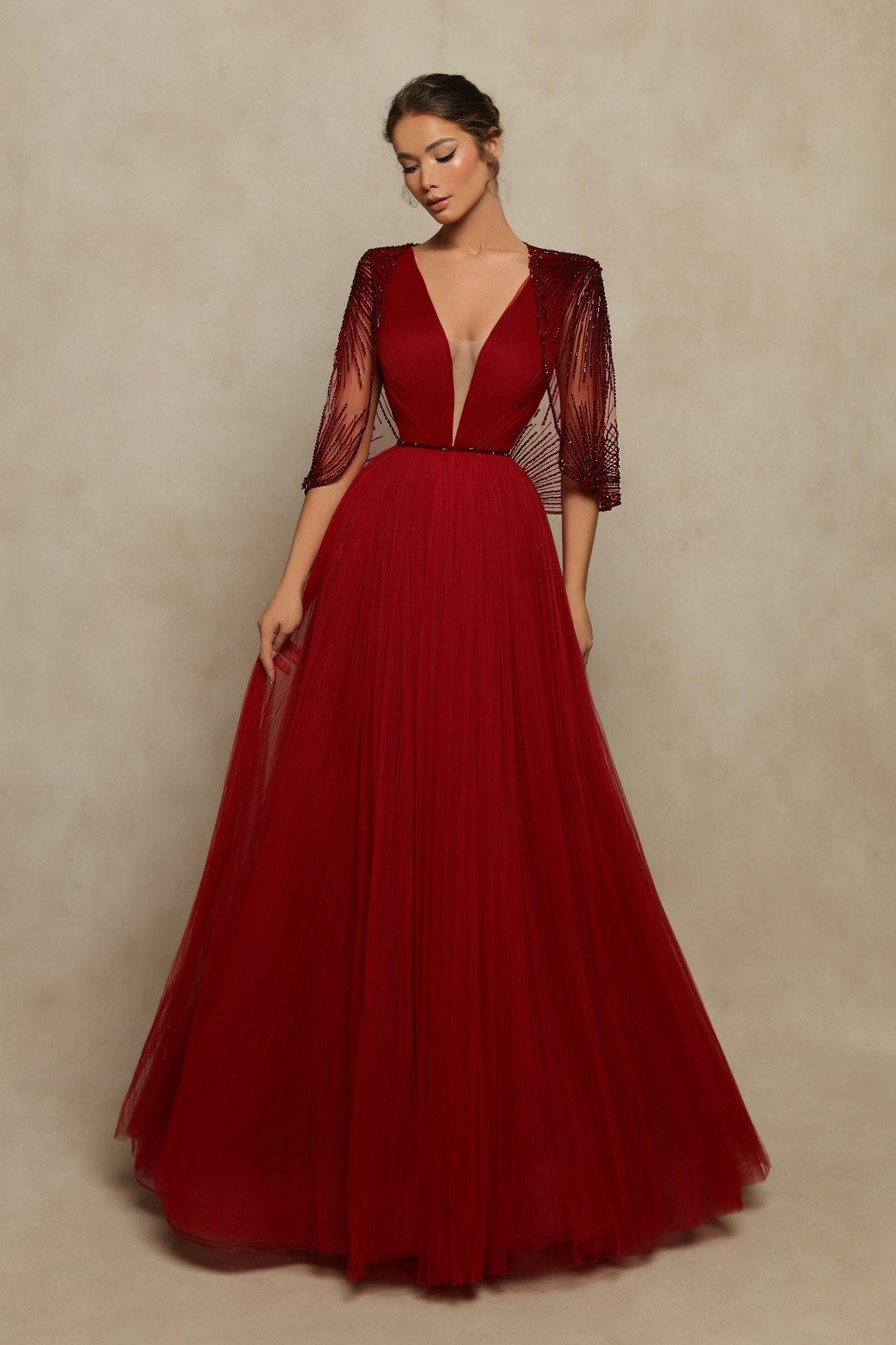 Vestidos de fiesta rojos: 35 diseños que te hipnotizarán bodas.com.mx