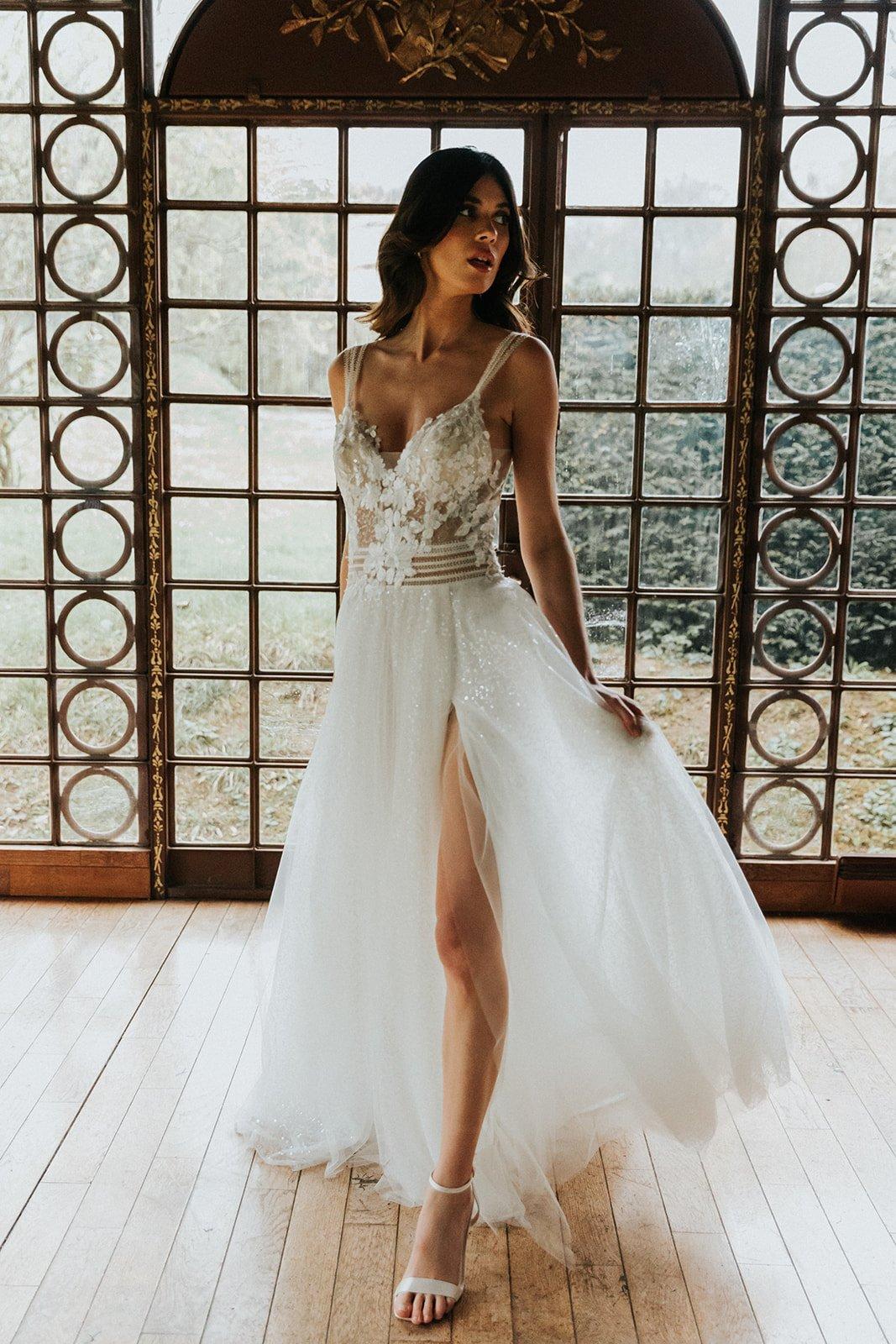 vestidos para boda civil en la playa