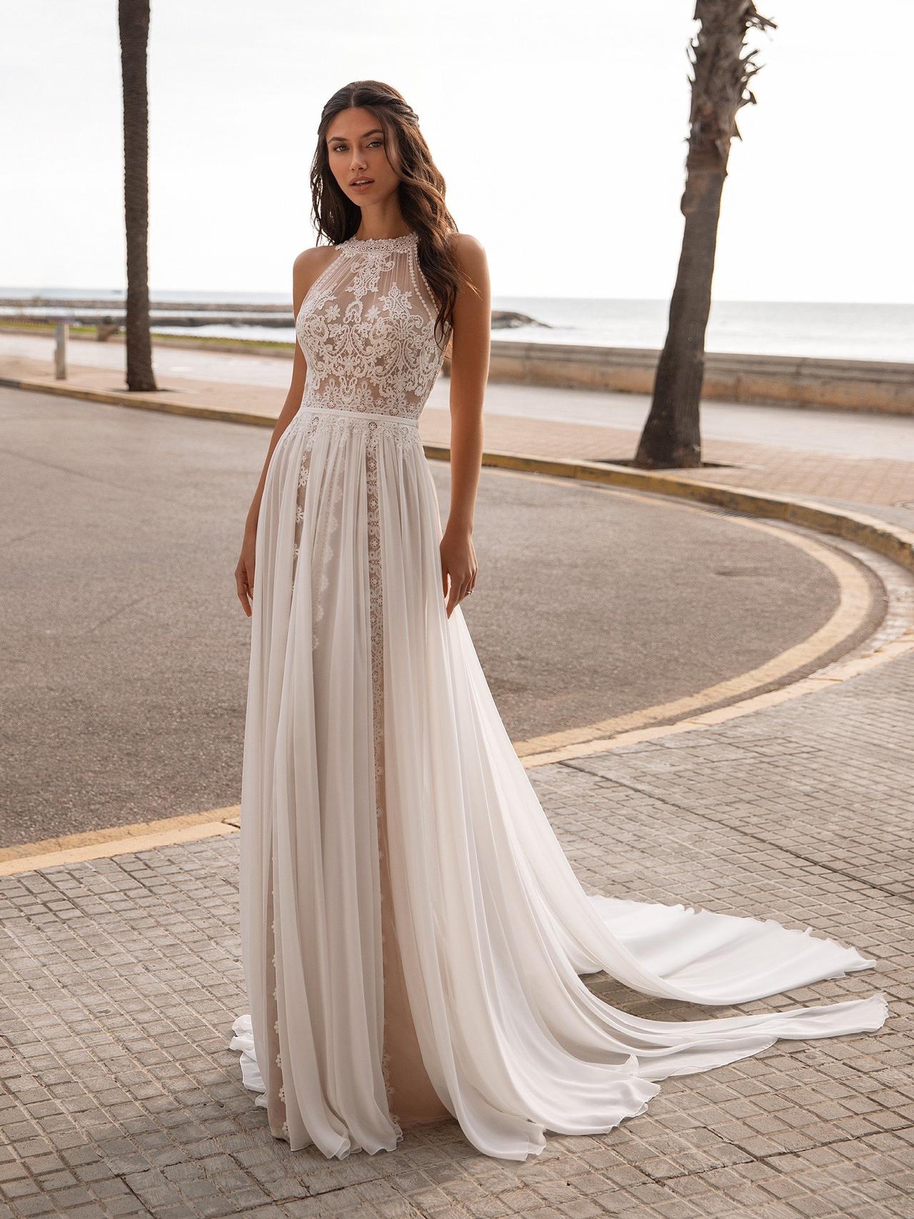 vestidos de novia para playa - bodas.com.mx