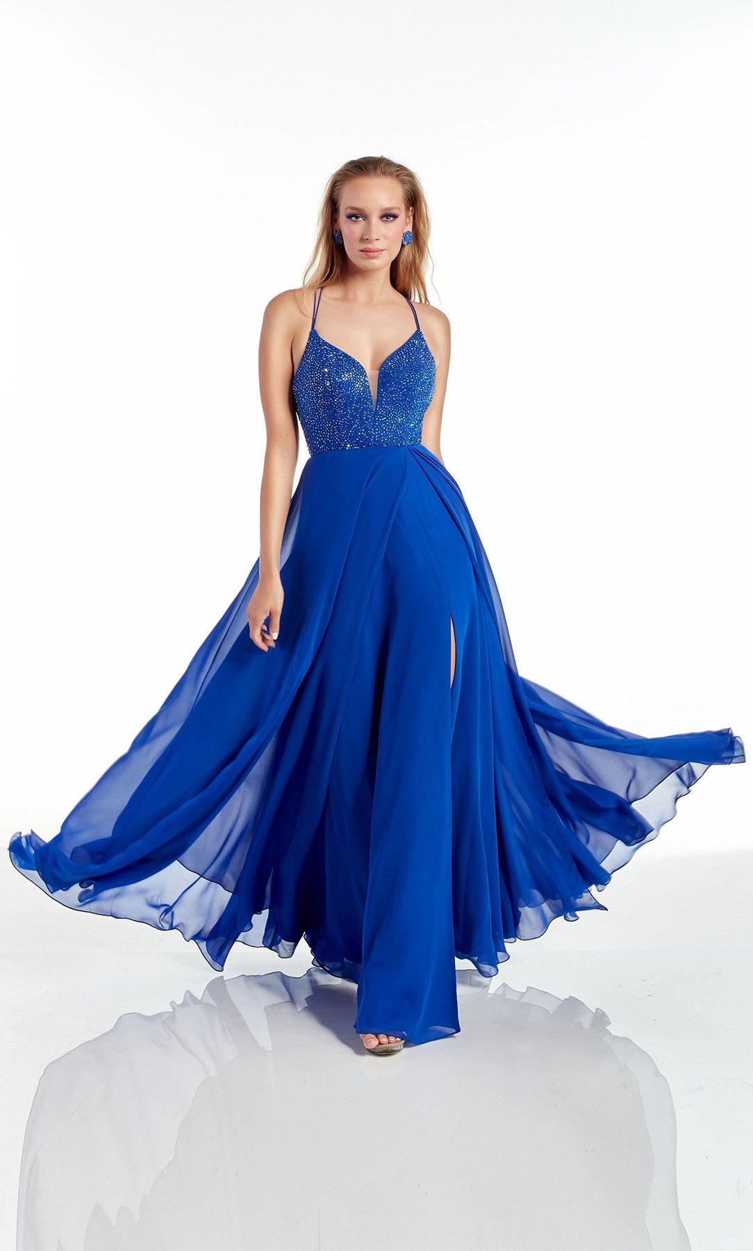 45 Vestidos De Noche Azul Rey Para Brillar Como Invitada Mx