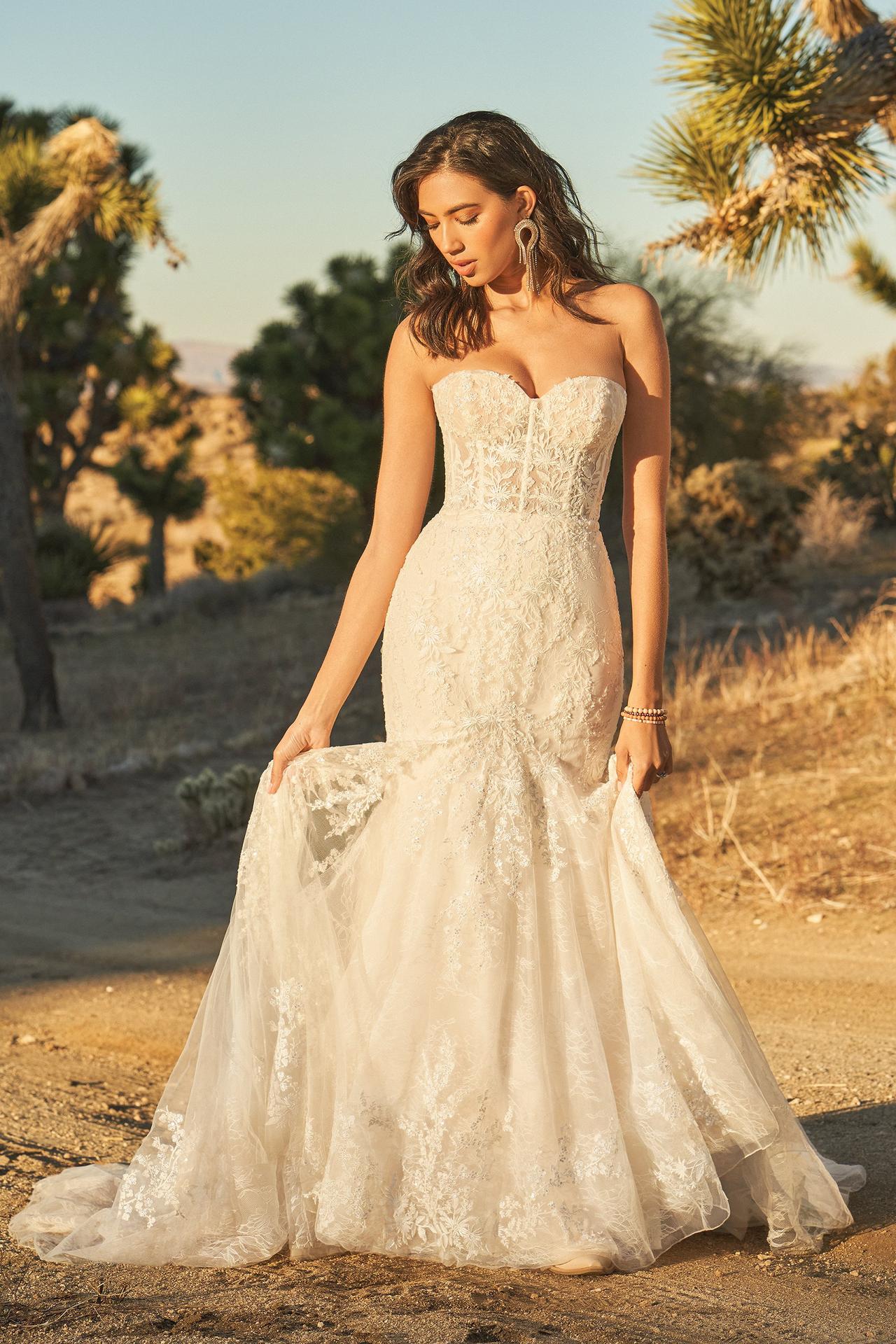 vestido de novia corte sirena