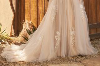 vestidos de novia de tul y encaje