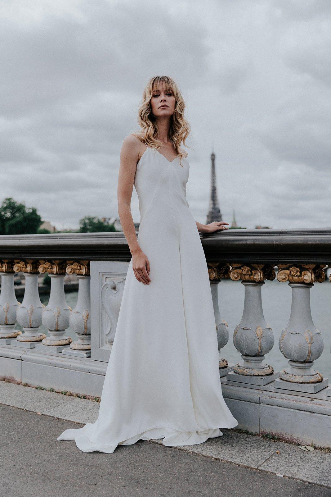 vestidos de novia lisos