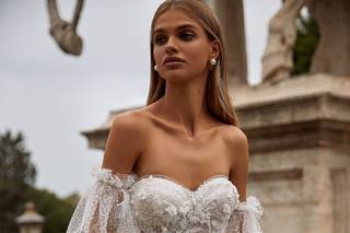 vestidos de novia corte sirena con mangas