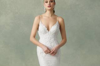 vestidos de novia sencillos corte siren