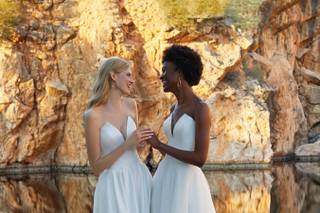 estidos de novia para playa sencillos