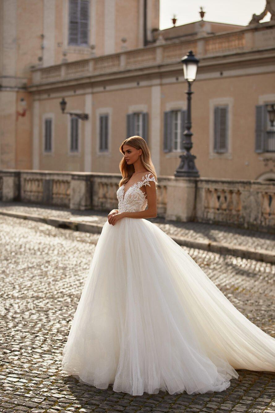 vestidos de novia esponjados