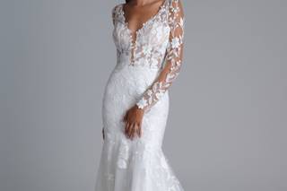 vestido de novia corte sirena