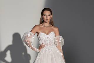 vestida de novia corset princesa