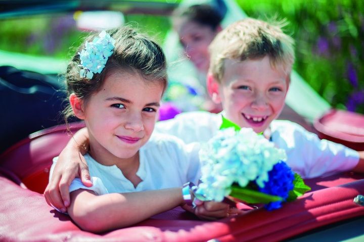 Cómo incluir a sus hijos en la boda