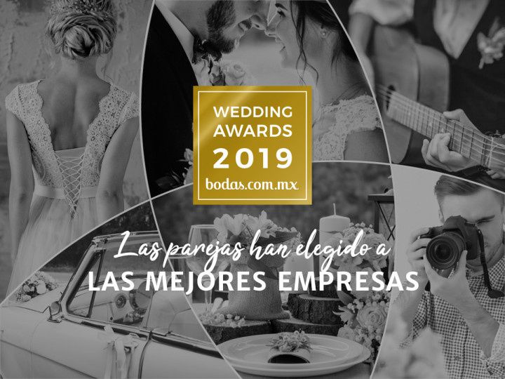 Descubran a los ganadores de los Wedding Awards 2019 de Bodas.com.mx