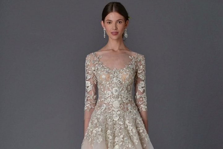 Vestidos de novia que destilan flores y belleza: la nueva colección 2017 de Marchesa