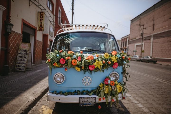 42 ideas de Adornos coche boda