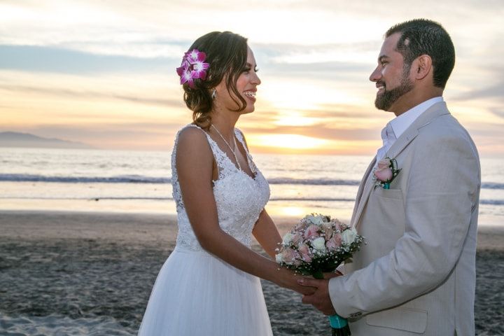 Una gran sorpresa y mucha emotividad en la boda de Andrés y Judyth