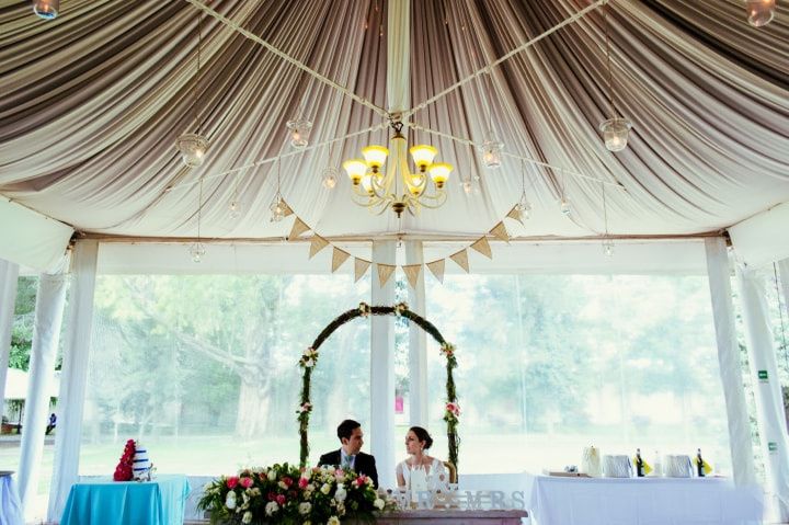 Para un día de viaje Maligno Cereal 7 ideas para decorar tu boda con telas - bodas.com.mx