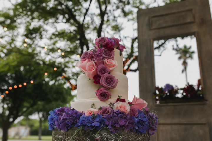 50 pasteles de boda con flores, ¡increíbles ideas para la decoración! -  