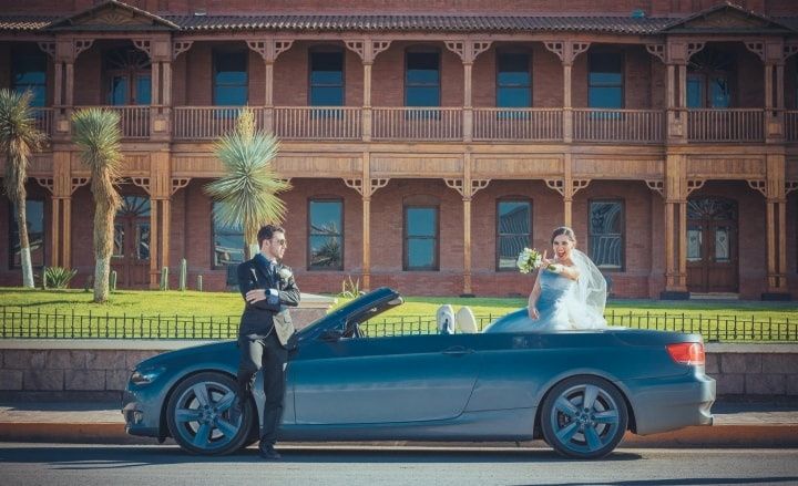 La boda de Mariana y Luís Carlos: una celebración clásica y llena de rosas