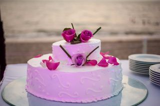 pastel de boda sencillo