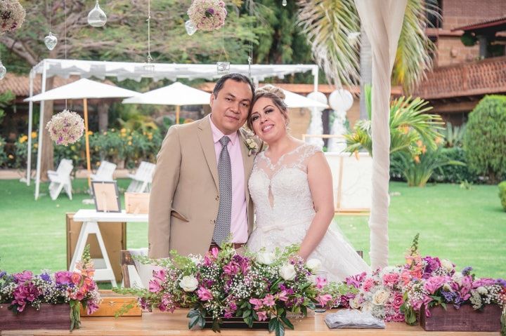 La boda de Andrés y Liliana: una organización fugaz