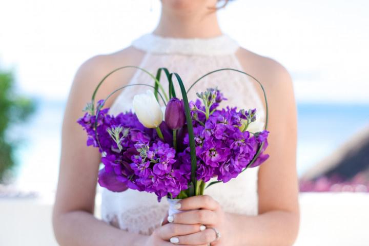 variedades de tipos de flores moradas