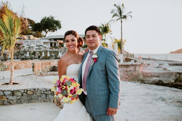 La boda de Irving y Fabiola con espectaculares vistas en Acapulco