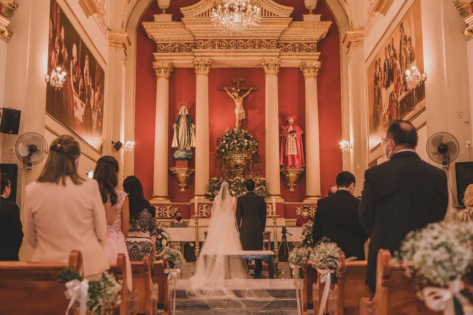 Boda religiosa iglesia Veracruz