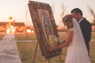 ramo de novia para la Virgen