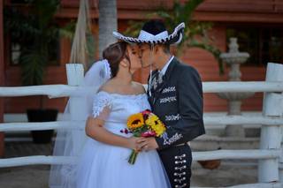 foto retrato para boda de estilo mexicano