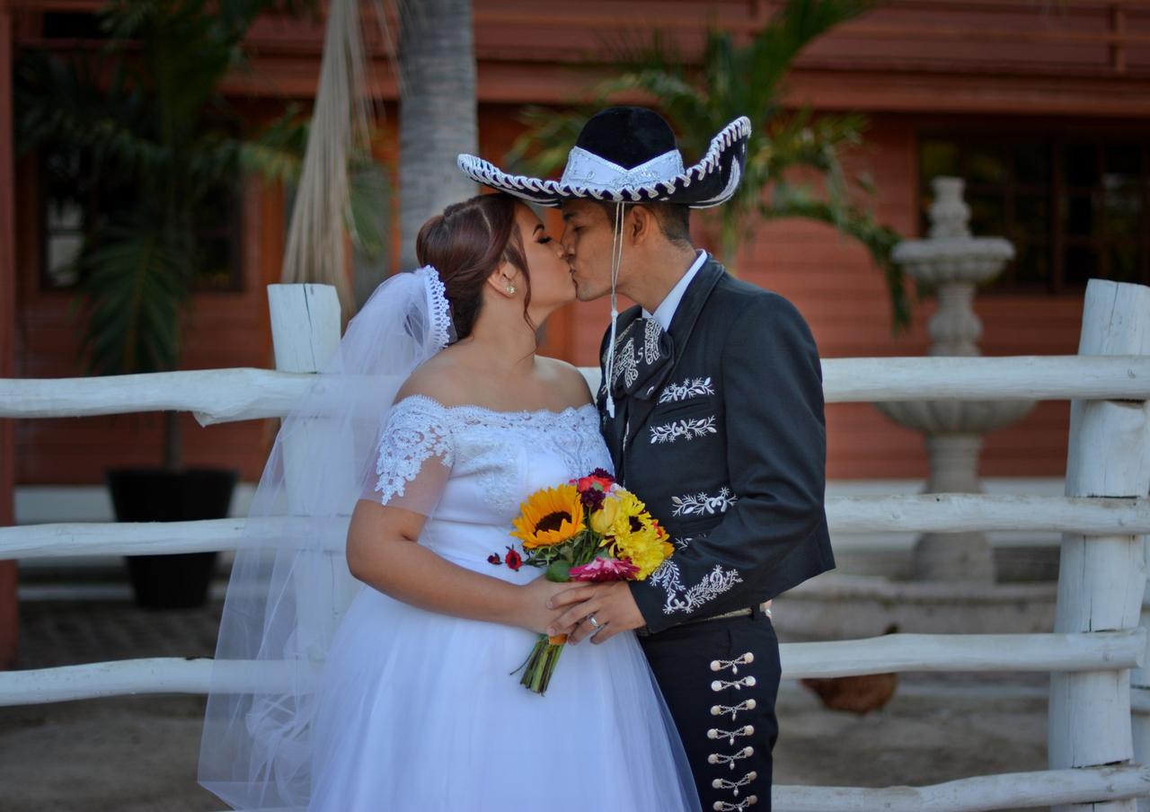 foto retrato para boda de estilo mexicano