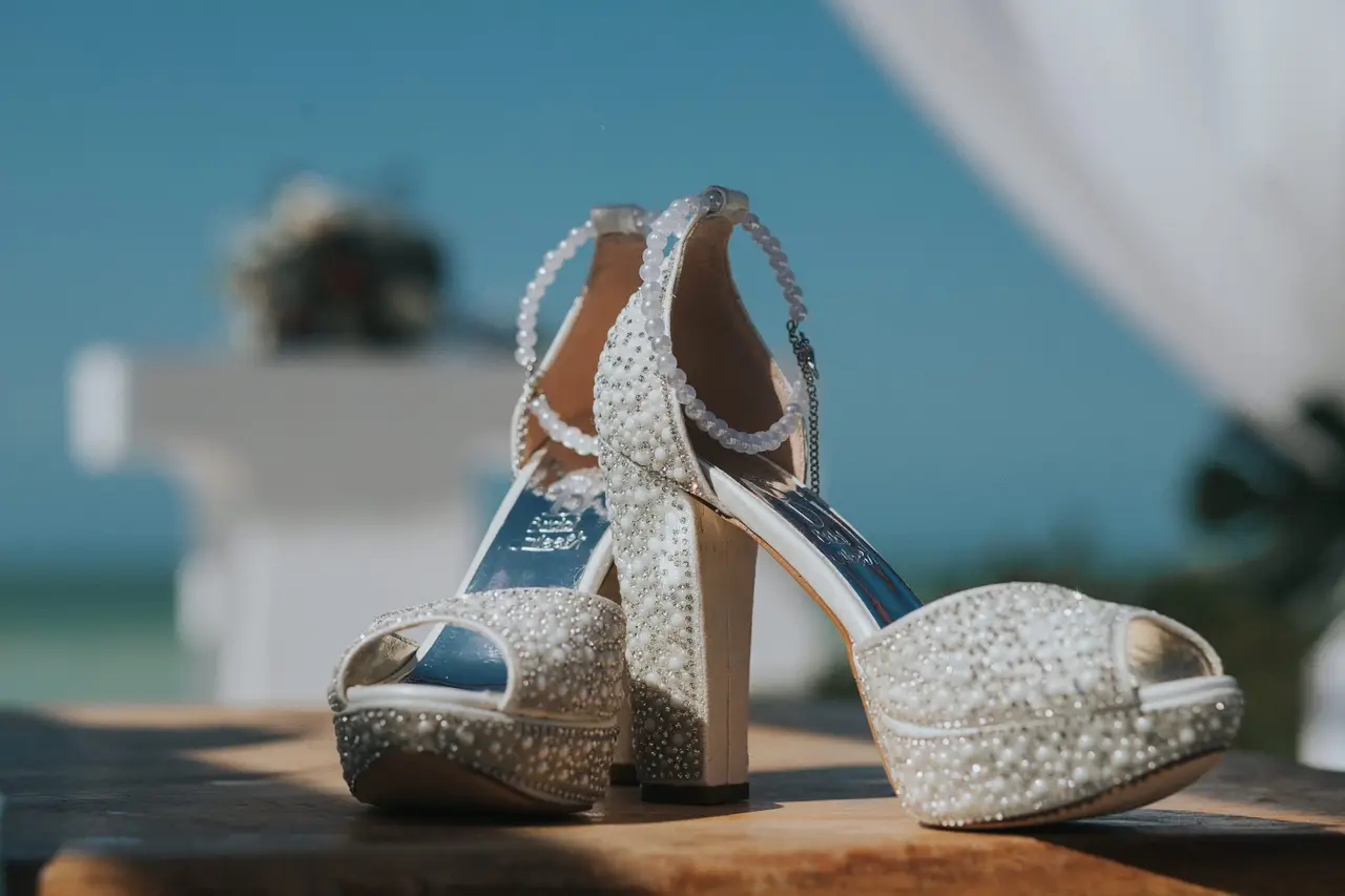 zapatos de novia - bodas.com.mx