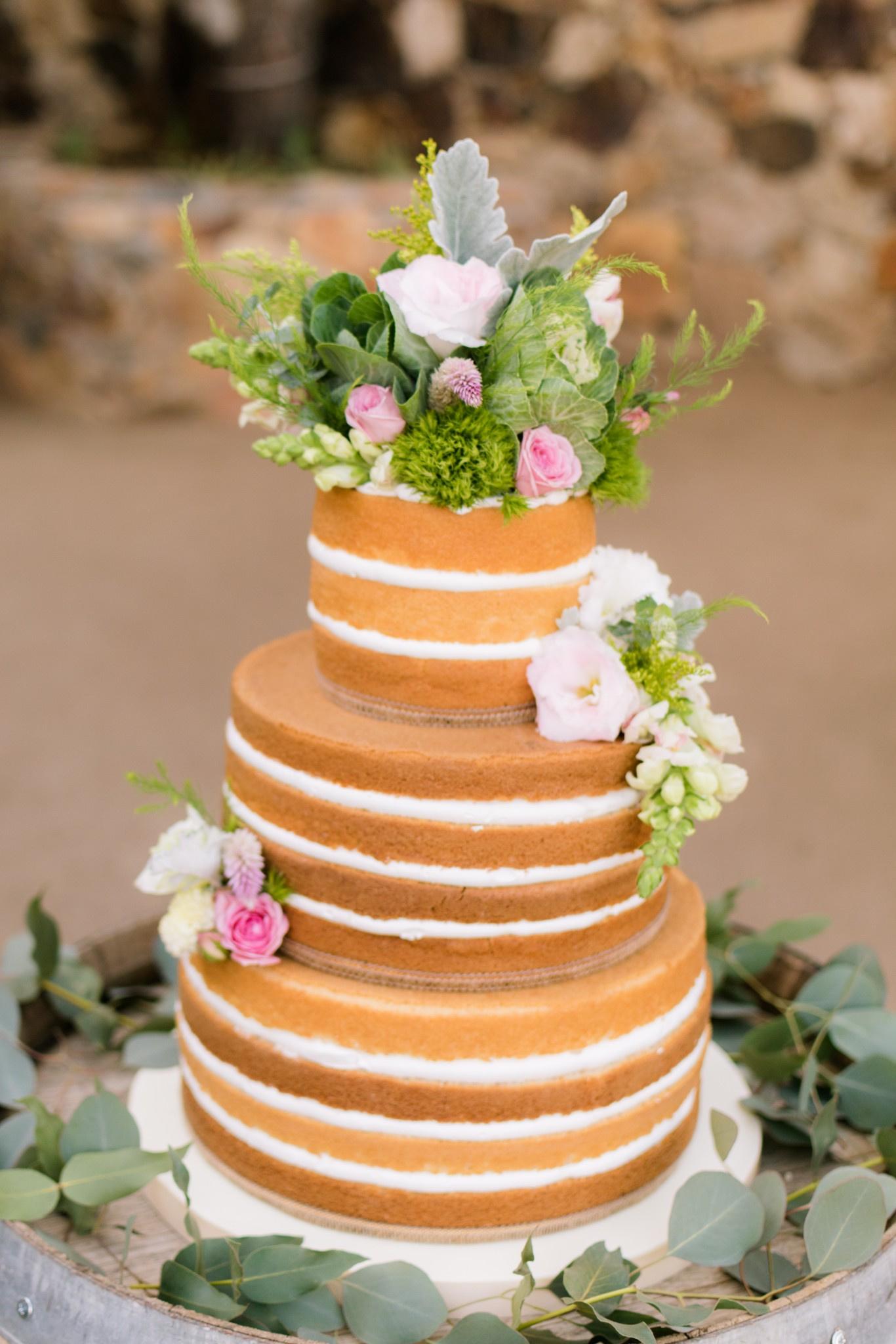 Naked Cakes La Tendencia De Bodas M S Vintage Bodas Com Mx