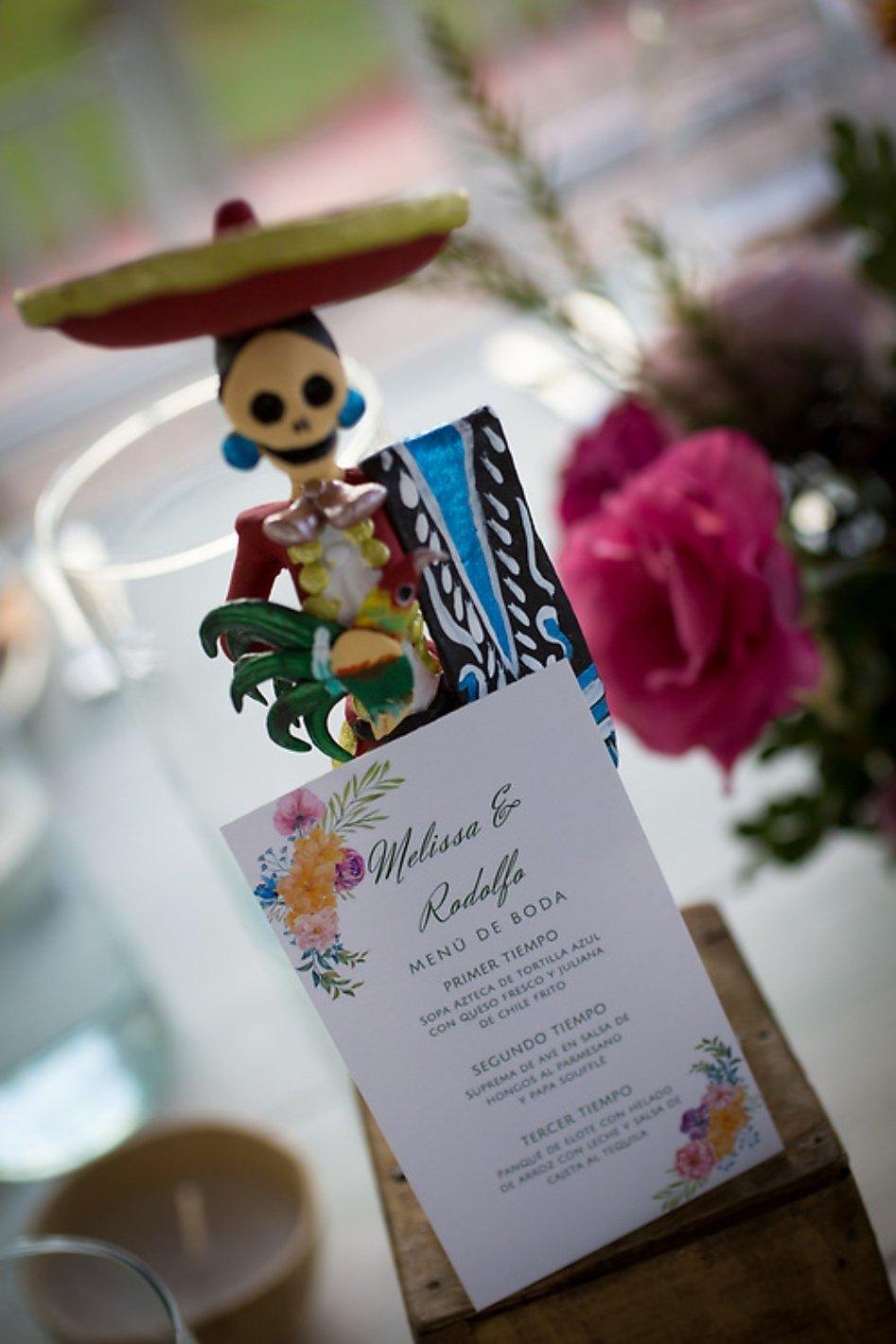 boda temática día de muertos