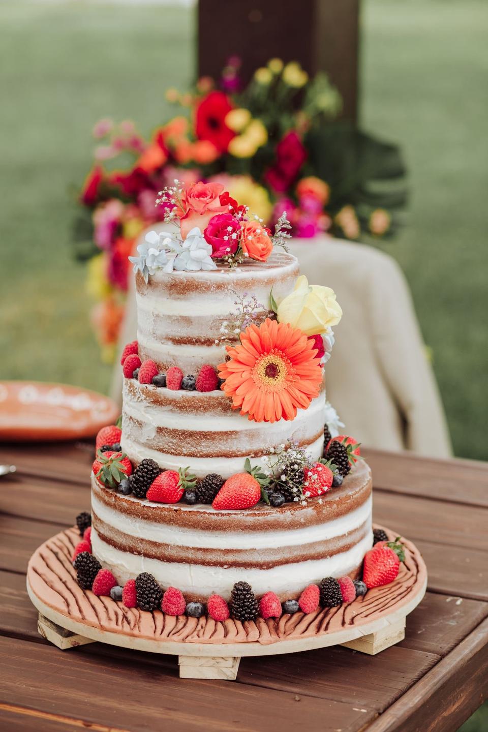 Naked Cakes La Tendencia De Bodas M S Vintage Bodas Mx