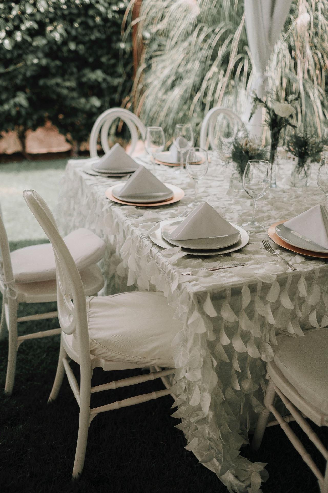 decoración de boda navideña