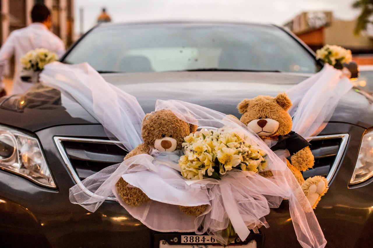 Arreglos de carro de boda: 15 ideas para todos los gustos - bodas