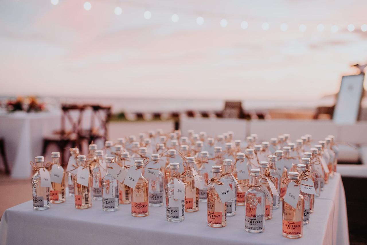 recuerdo para boda licores