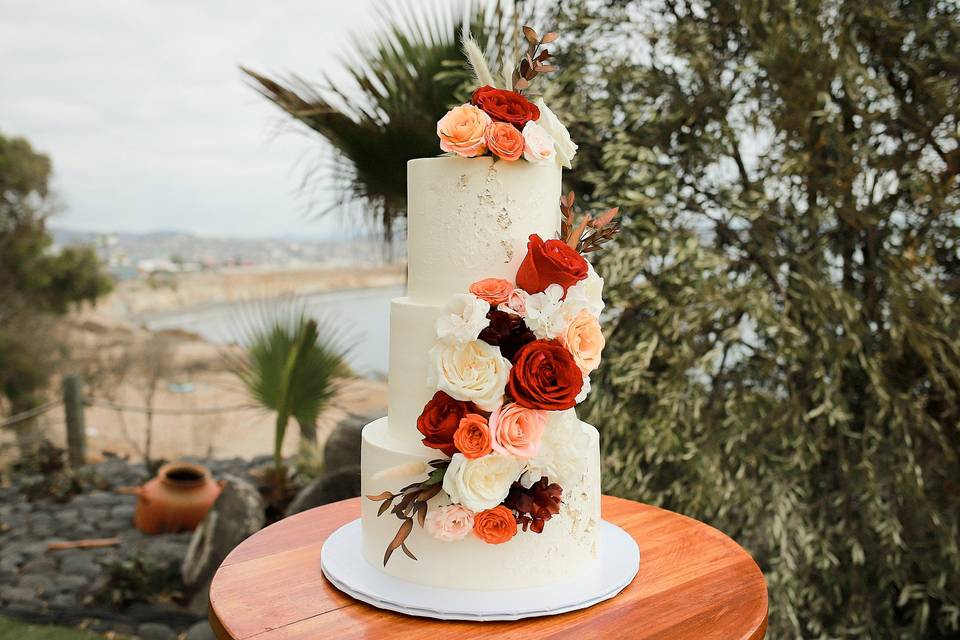 Descubrir 63+ imagen un pastel de boda