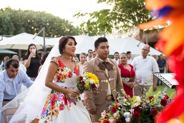40 vestidos novia con de colores bodas.com.mx